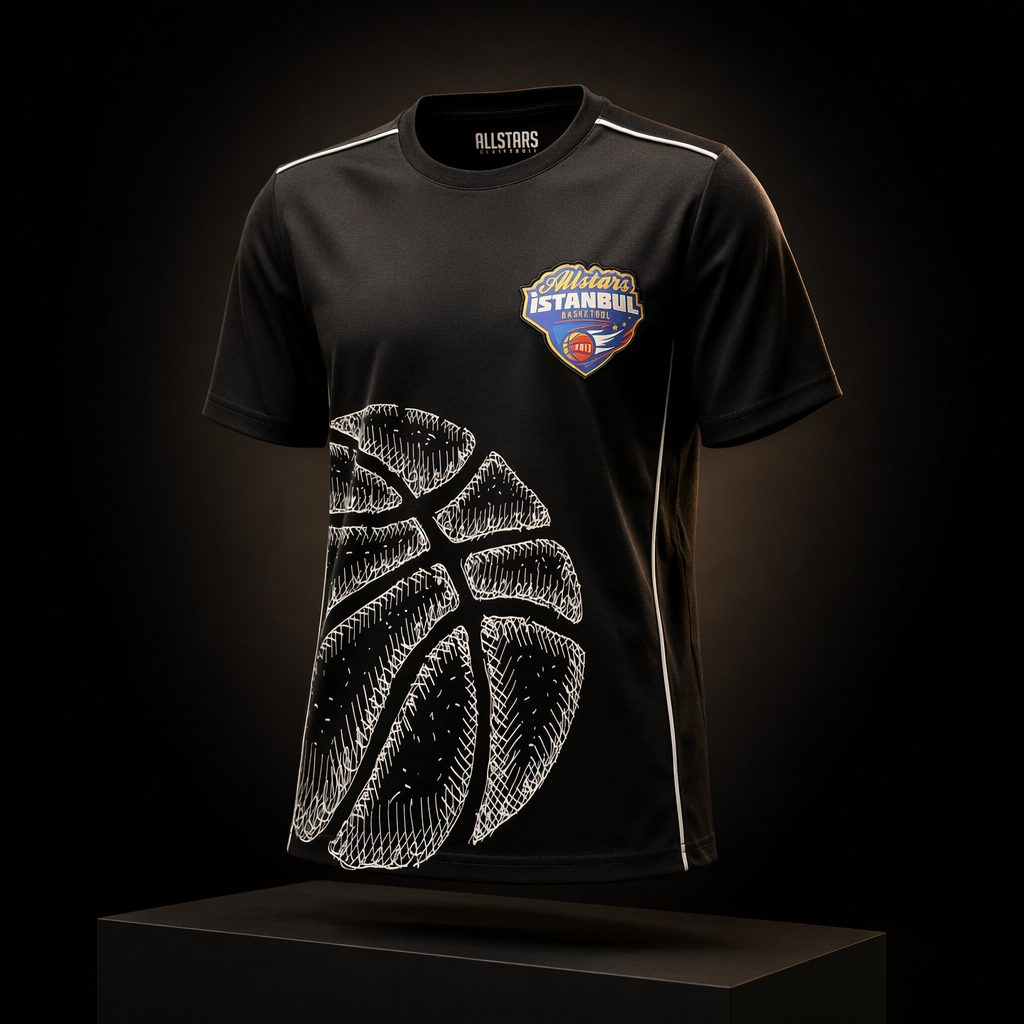 Basketbol Tişörtü (Siyah)