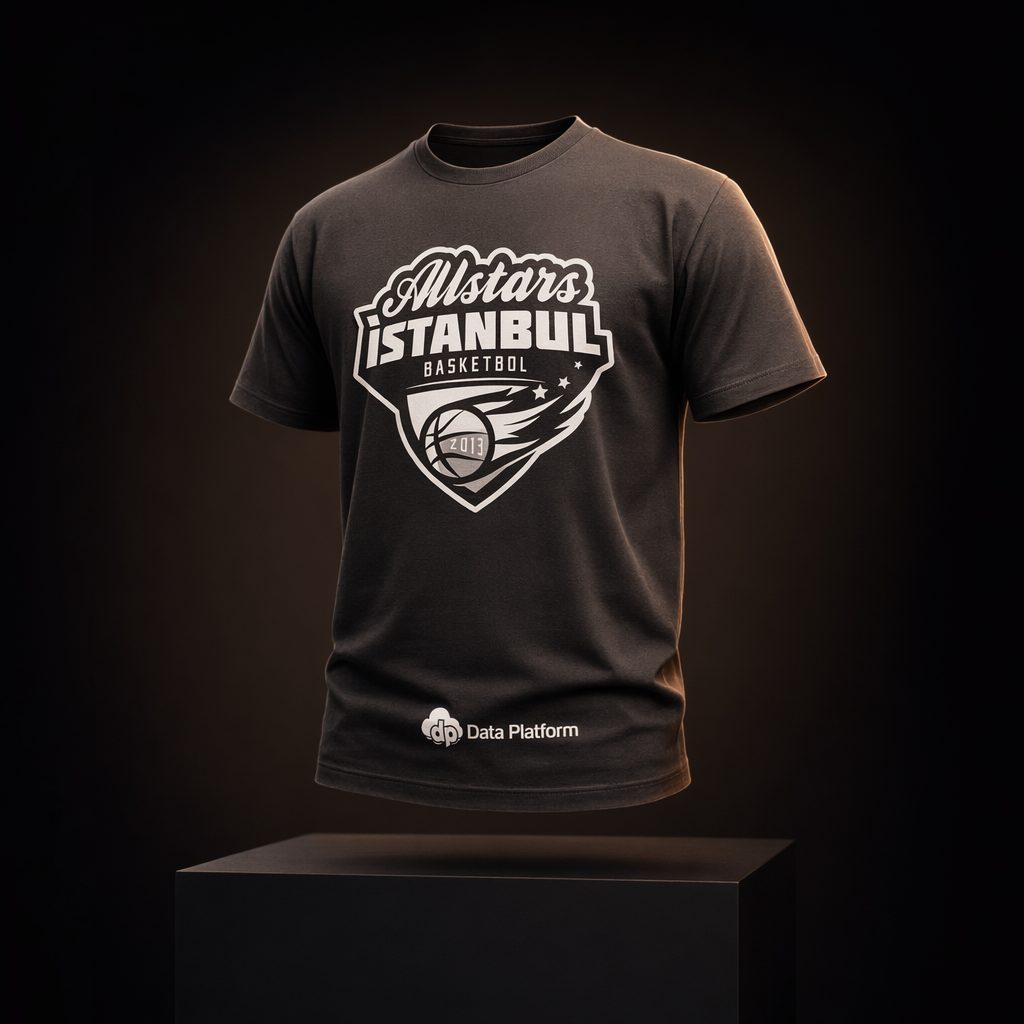 Klasik Logo Tişörtü (Siyah)
