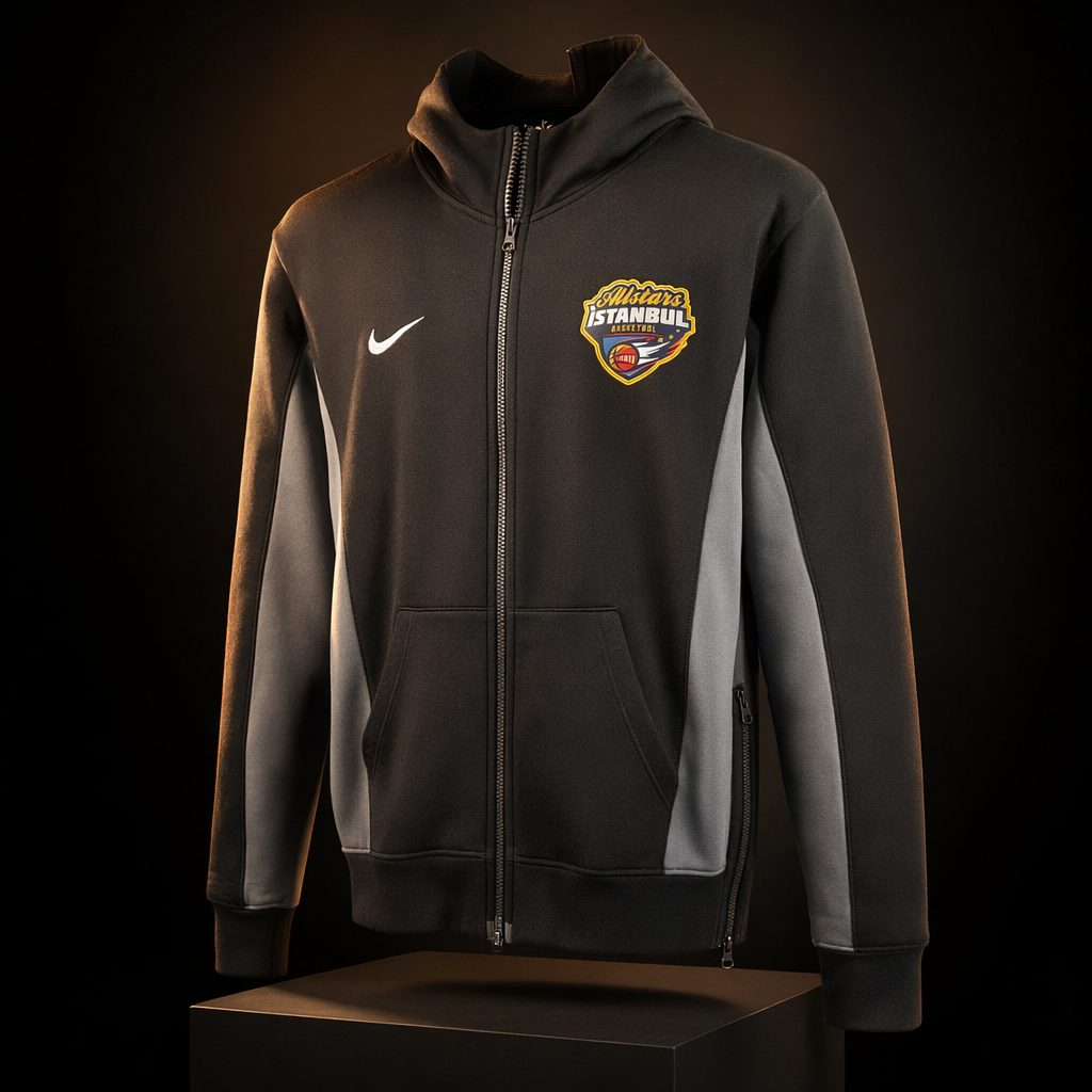 Antrasit Nike Zip Hoodie