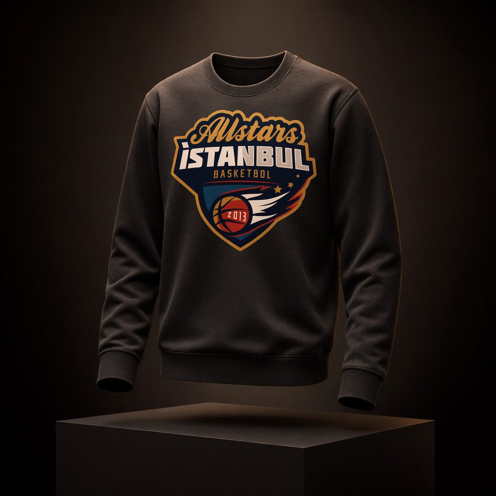 Renkli Logo Sweatshirt